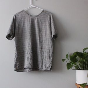 FLAX Linen Striped Top